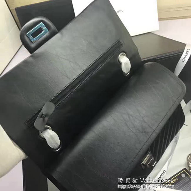 香奈兒CHANEL V226進口大象紋胎牛皮單肩斜挎鏈條包 DSC2030